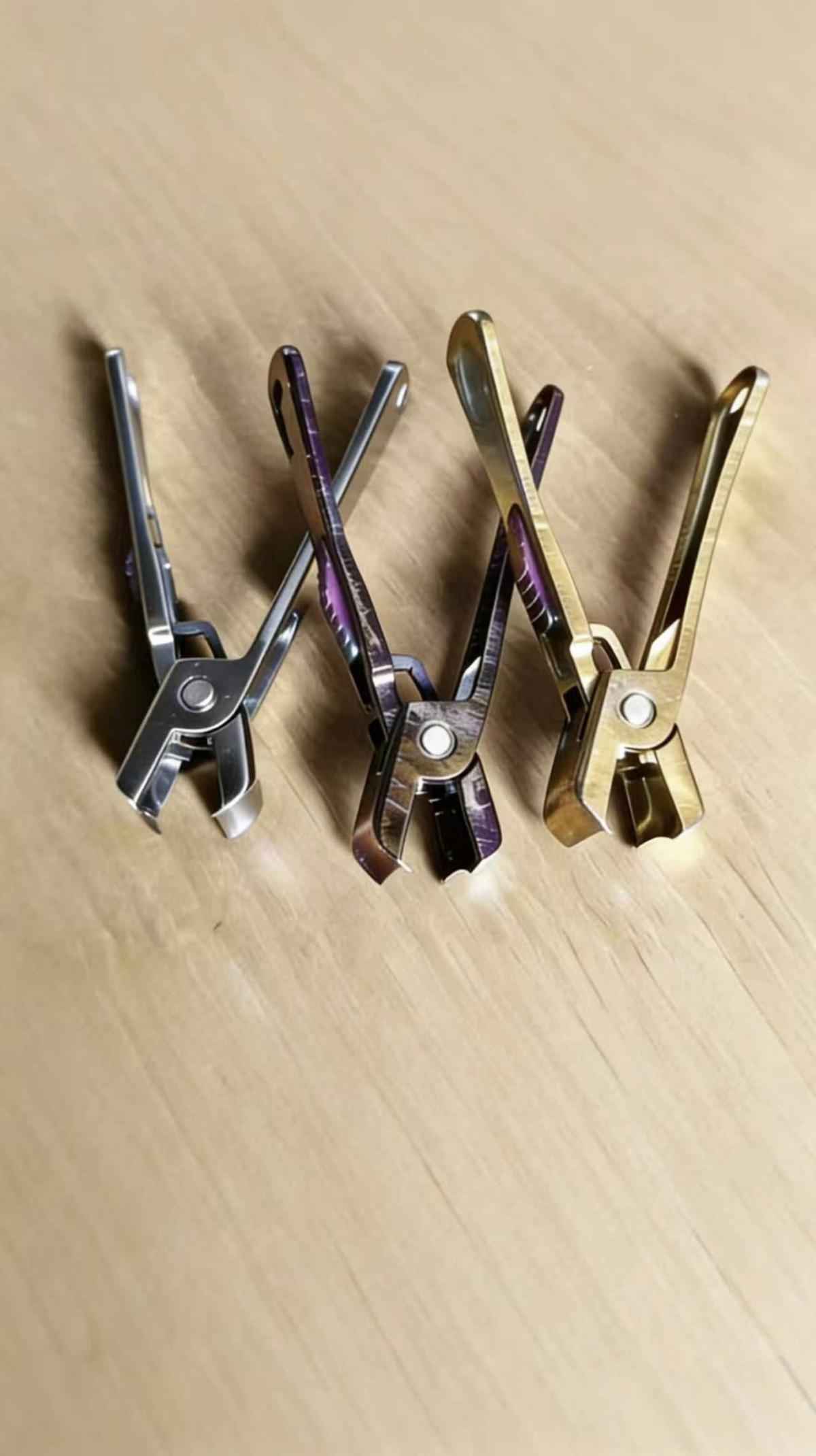 Titanium Alloy Nail Clipper 3 Colors