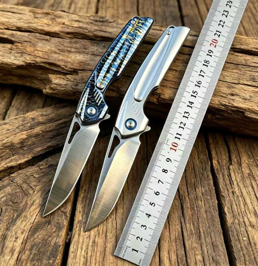 M390 Steel TC4 Titanium Folding Knife